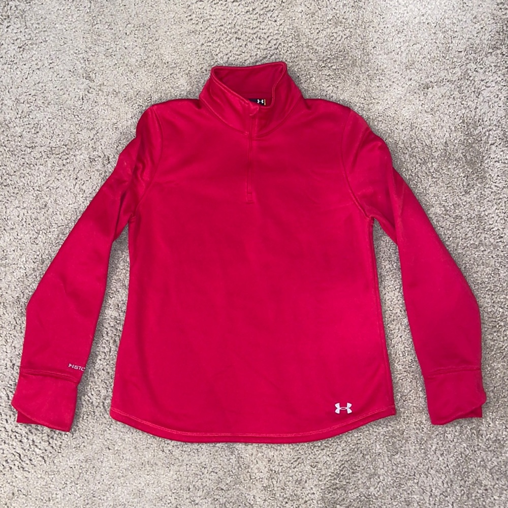 Under Armour Cold Gear Storm 1 Fleece Lined Quarter Zip Pullover